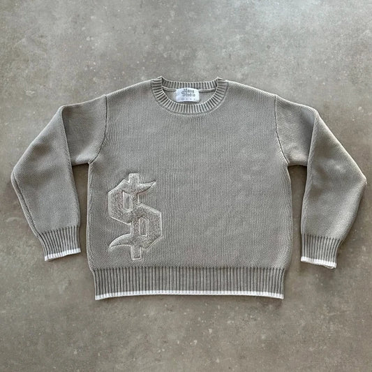 Y2K Long Sleeve Knitted Sweater