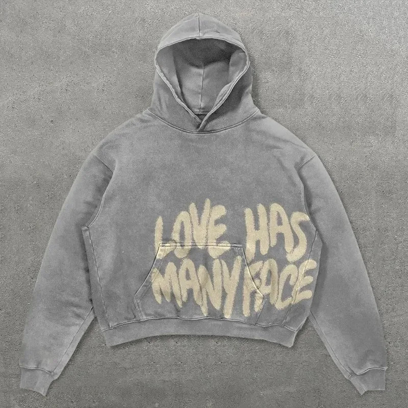 Letter Print Hoodie Bundle