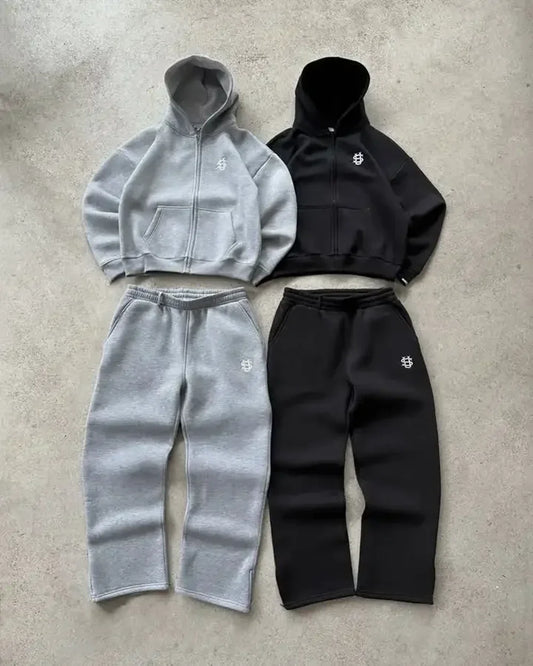 2025 New Letter Embroidery Tracksuit