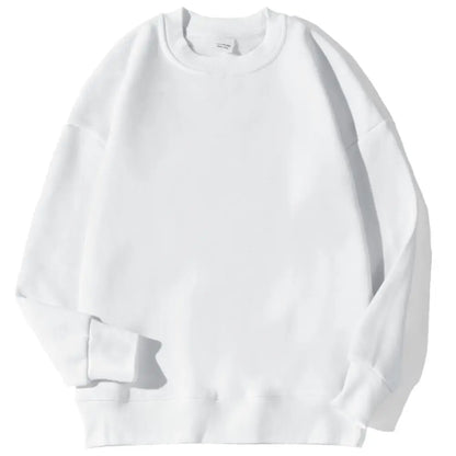 Autumn Winter Solid Hoodie Fashion Warm Fleece Pullover