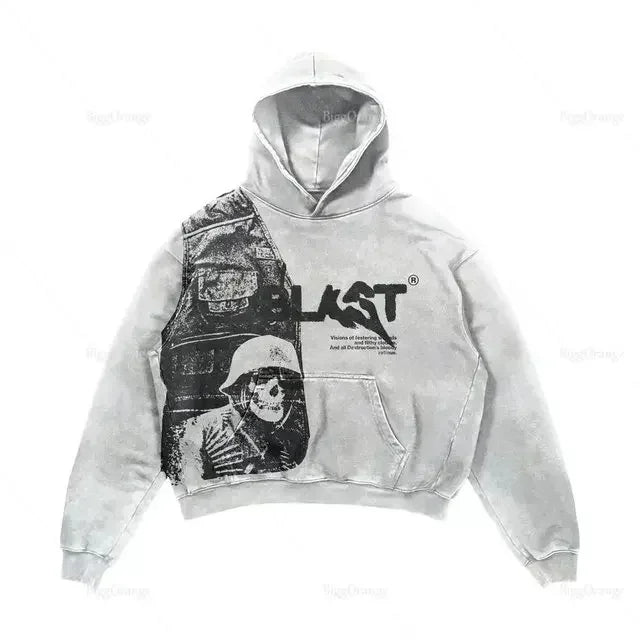 Letter Print Hoodie Bundle