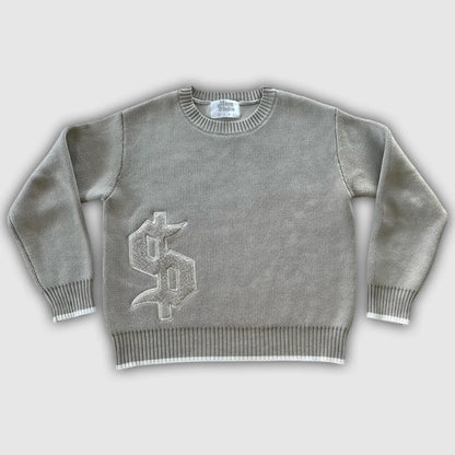 Y2K Long Sleeve Knitted Sweater