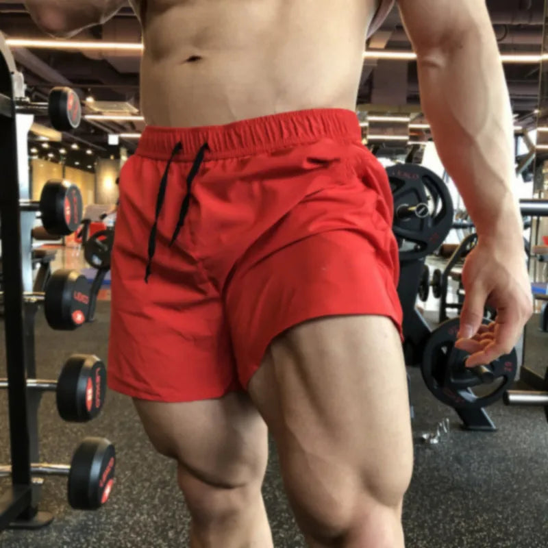 Gym Shorts Men 2 in 1
