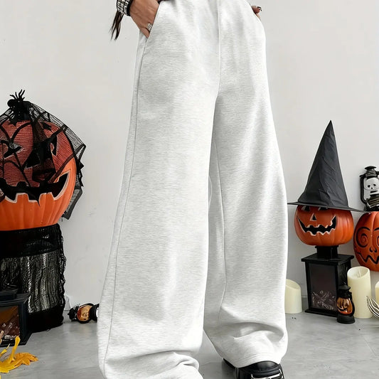 Women Casual Wide-Leg Joggers