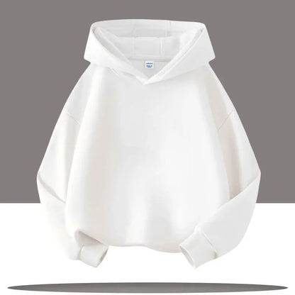 Kids Plain Base Cropped Hoodie